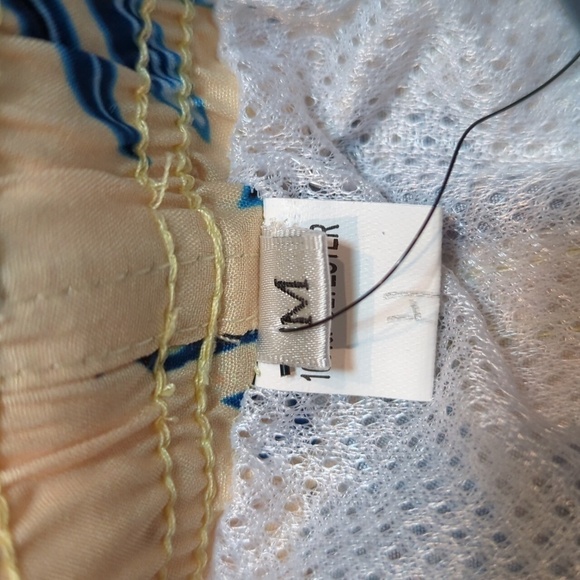 Janmid Men's Swim Trunks Quick with Pockets and Mesh Lining Med - Picture 5 of 6